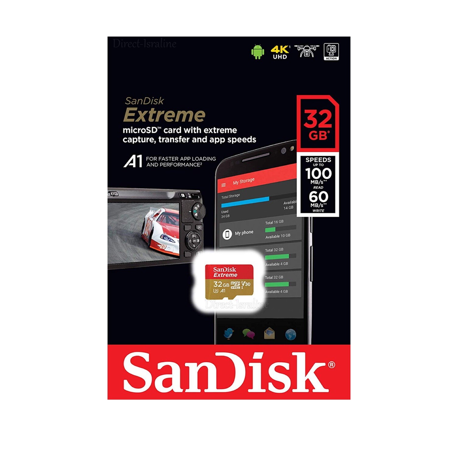 Memoria Sandisk Extreme de 32 GB - GoPro - Tienda oficial
