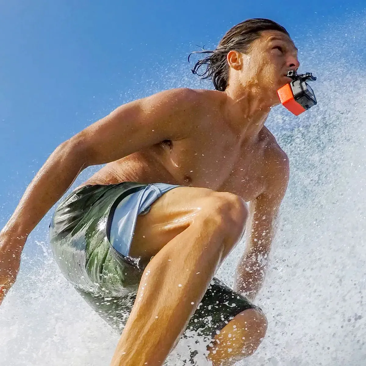 Soporte GoPro HERO8 Black Bite Mount + Floaty Surf - Image 6