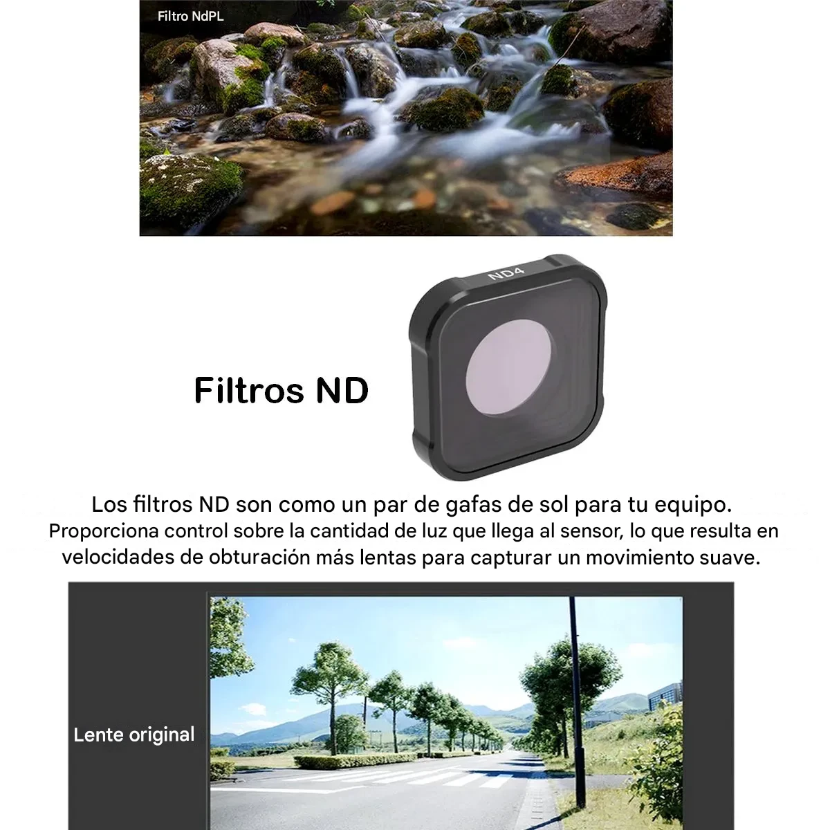 Pack de Filtro Hero 9 10 11 12 13 Black CPL ND8 LD16 - Image 3