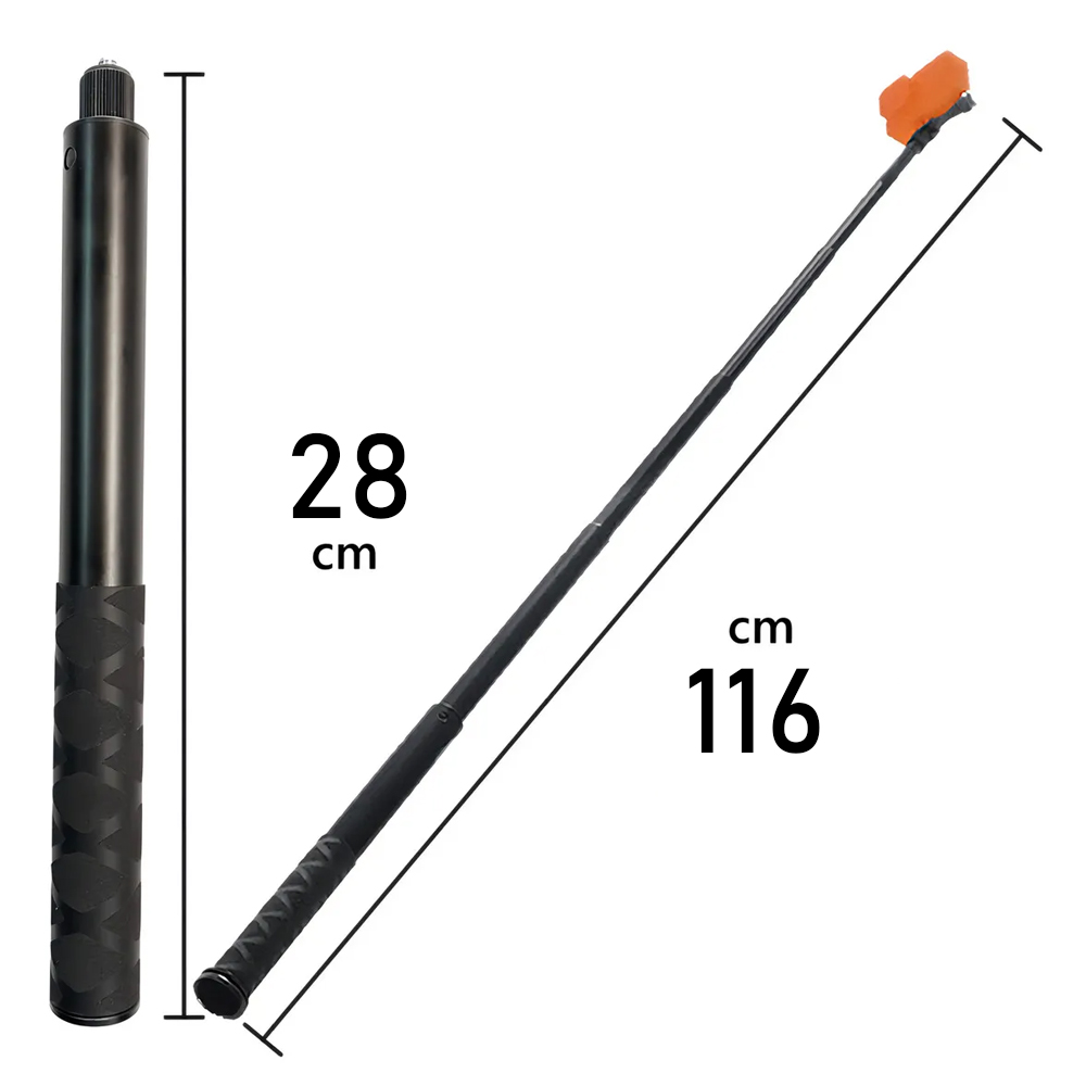 Monopod selfie stick invisible compatible gopro insta360 - Image 3
