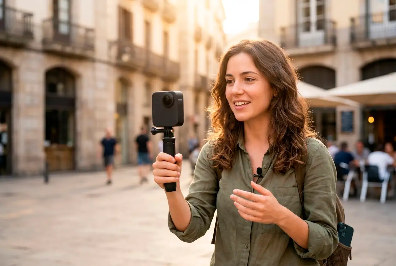 GoPro MAX para vlog y audio 360