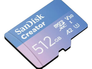 SanDisk Creator microSD 512GB Micro SD con adaptador SD