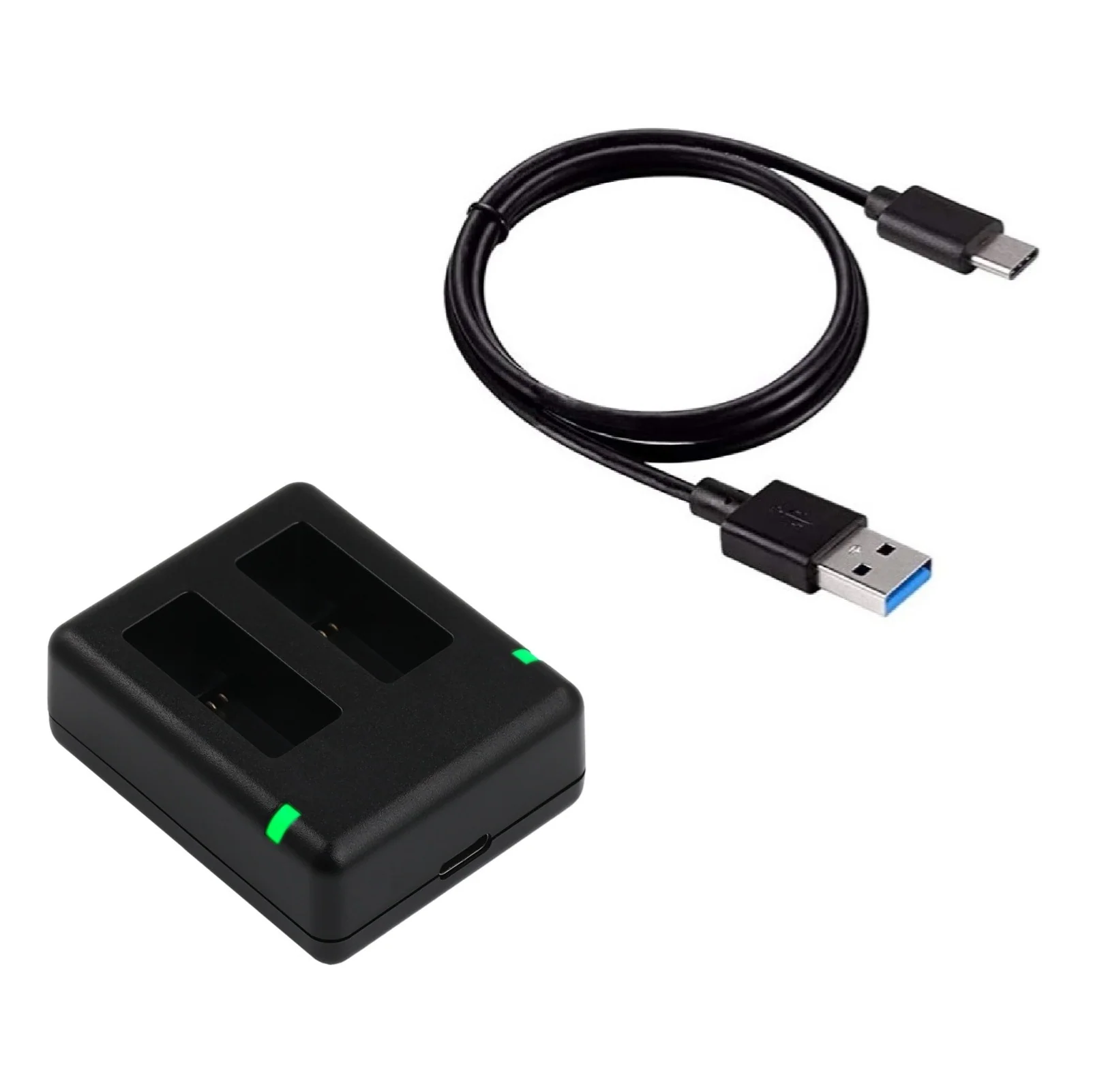 Cargador Dual Compatible Con Gopro Max 2 - Imagen 4